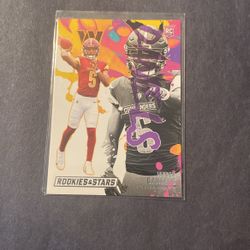 Jayden Daniels Rookie Exclusive Rookies And Stars #RE-JDS