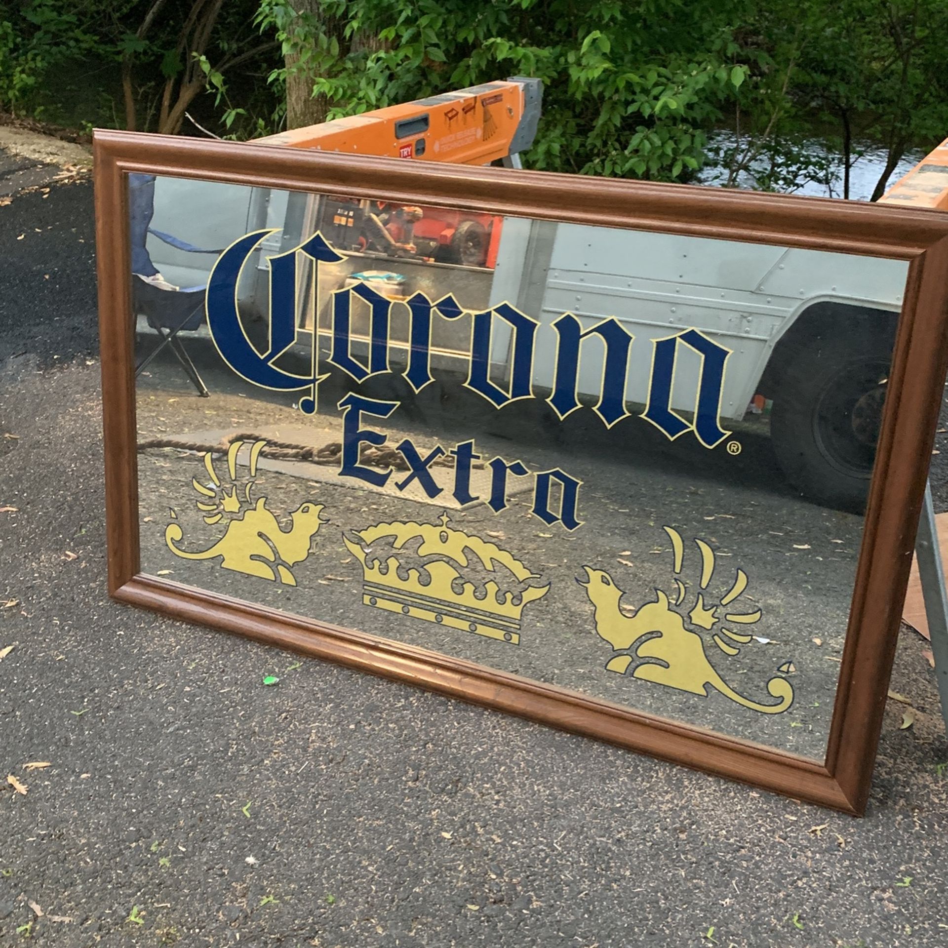 Man cave Corona Mirror Extra Large