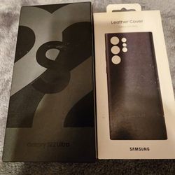 NEW Samsung S22 Ultra 512gb unlocked & Samsung Case 