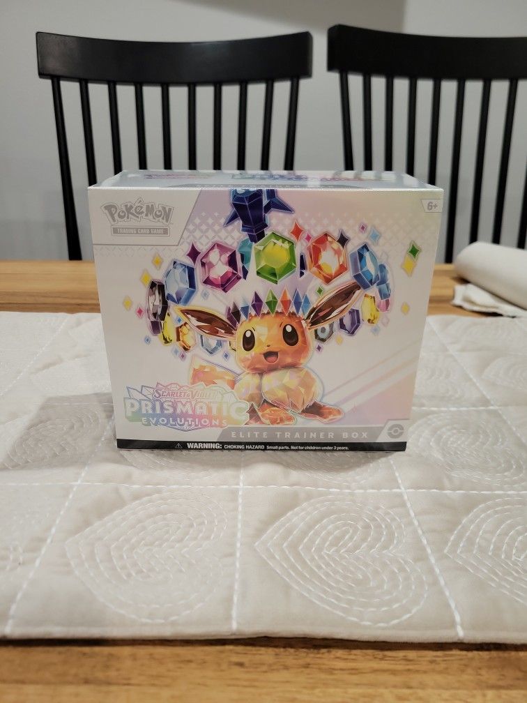 Pokemon Prismatic Evolutions Etb (elite Trainer Box)