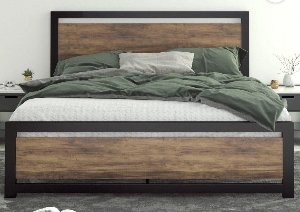 Bed Frame And Mattress