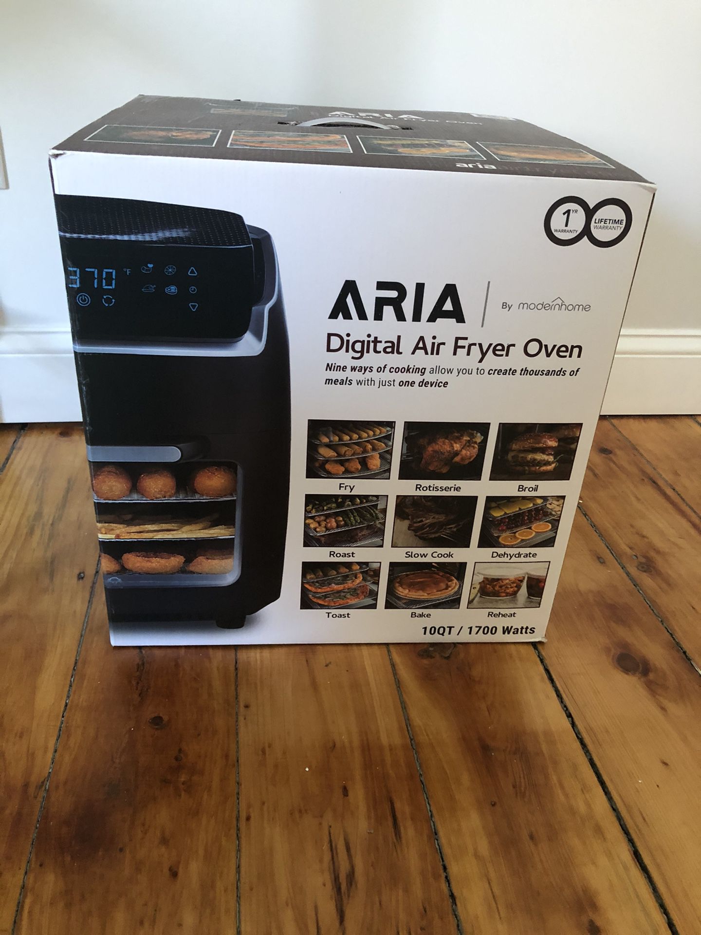 Brand New Aria Digital Air Fryer Oven