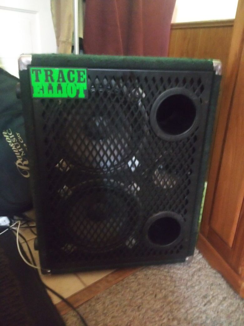 Trace elliot base speaker + bass amp