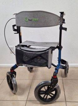Real Relax All-Terrain Rollator with Seat