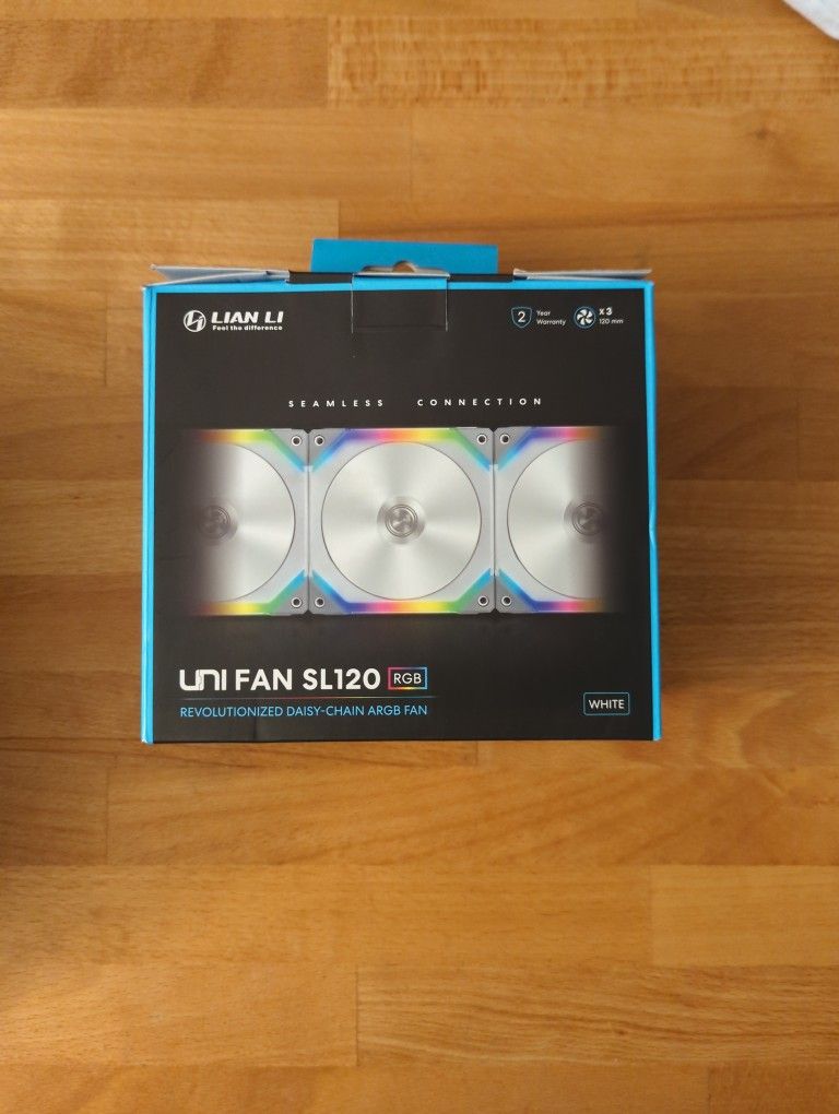 Lian Li Uni Fan SL120 Pack Of 3