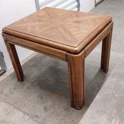 Solid Wood End Table - Set Of 2