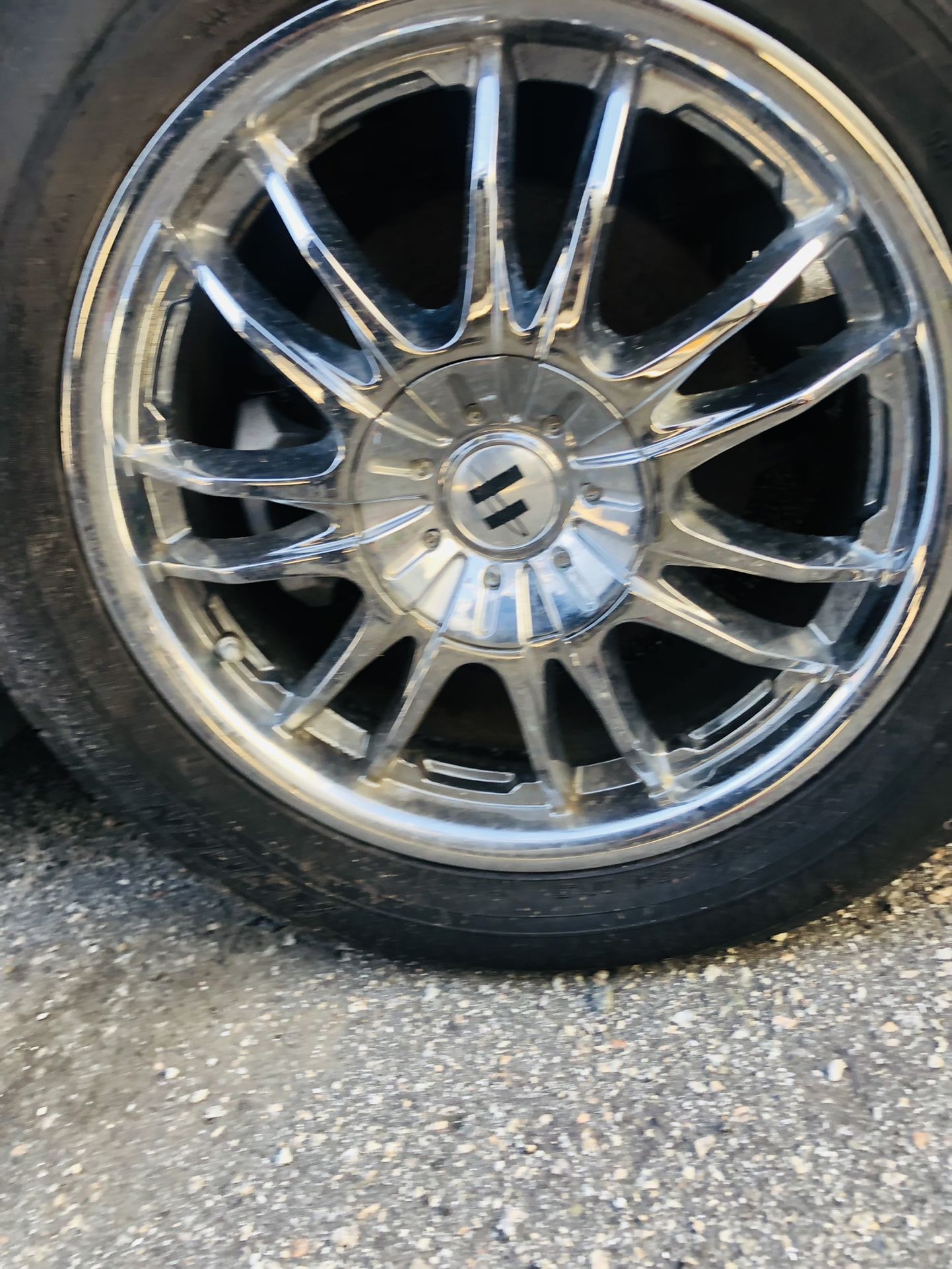Helo 17” Chrome Wheels