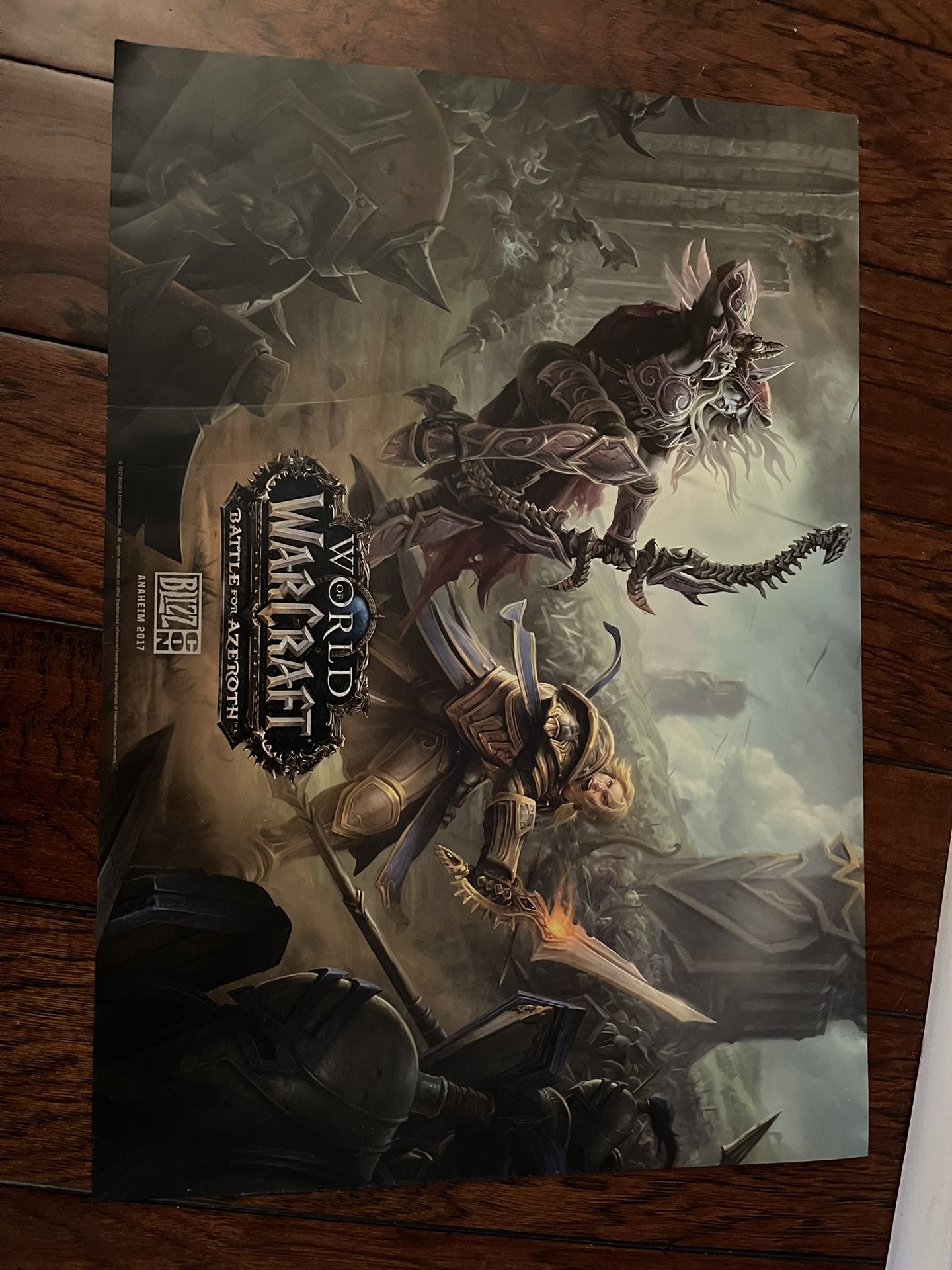 World of Warcraft Blizzcon 2017 Print