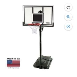 Lifetime 52” MVP Portable Basketball Hoop