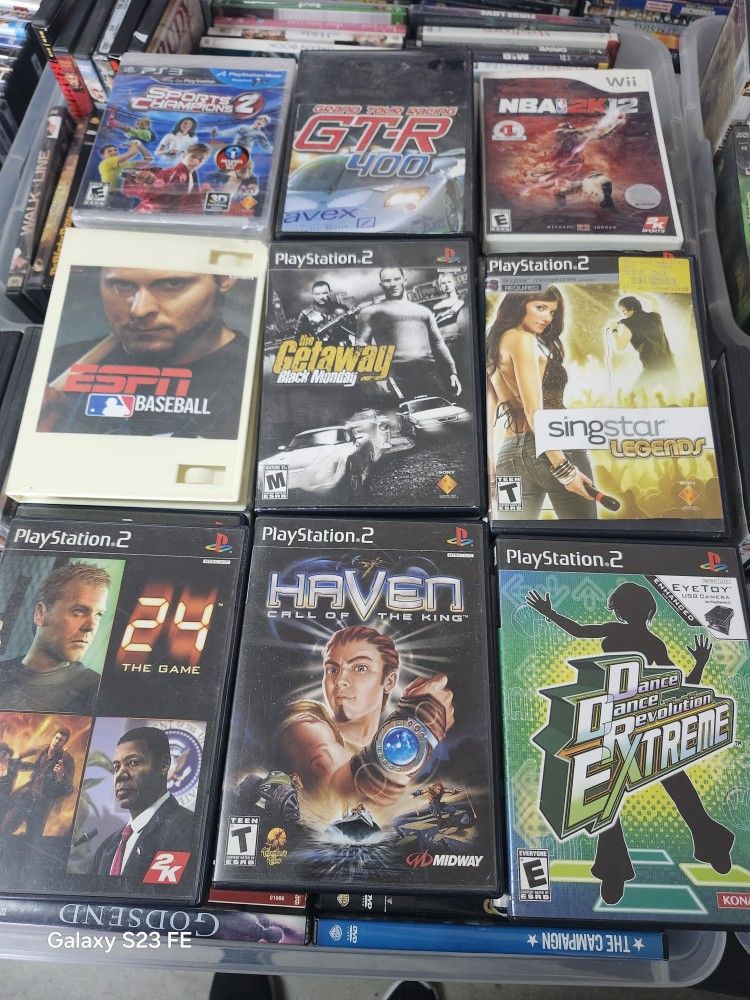 Video Games A $ 1 EACH