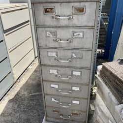 Index Card Filing Cabinet 