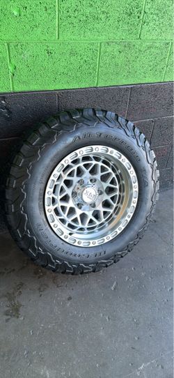 BFGoodrich All-Terrain T/A Tire on new XM Wheel 17x9 6x139.7