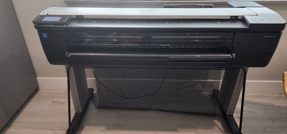 HP DesignJet T830 Wireless 24" Large Format Multifunction Color Inkjet Plotter Printer and Scanner