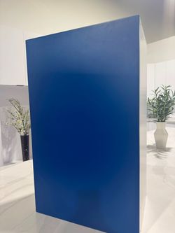 Cobalt Blue  Flat Cabinet