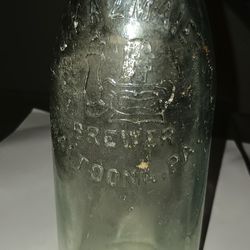 Rare Antique Empty Glass  Bottle....highly Collectible