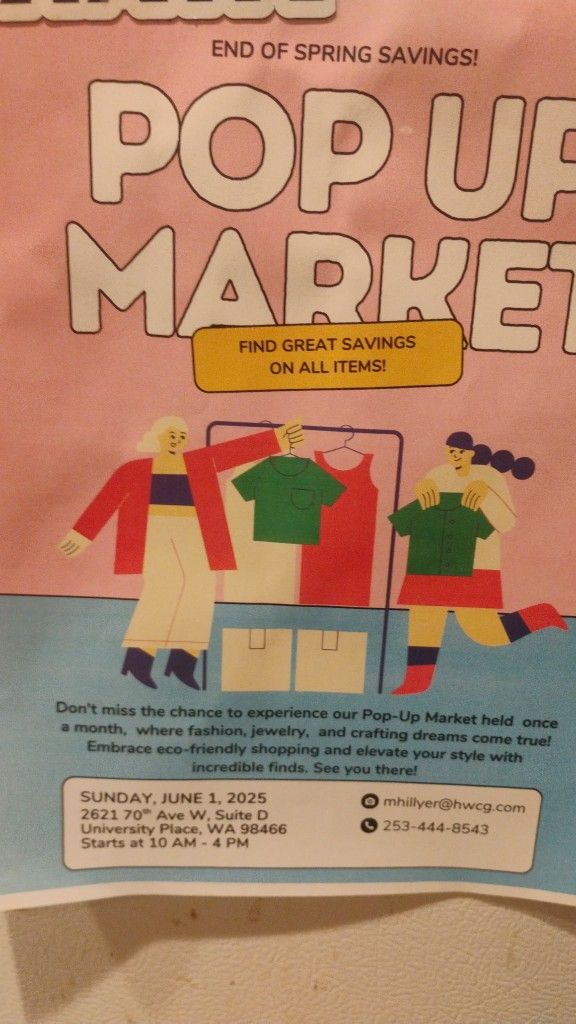 Pop Up Market