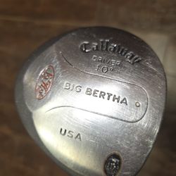 Callaway Big Bertha Driver 8° & 10° Pair - True Temper Dynamic Gold Steel Shafts