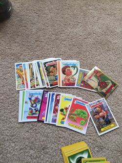 Garbage pail kids cards