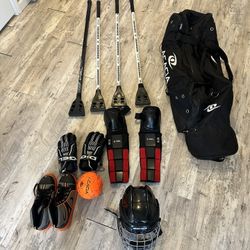 Broomball Gear Excellent Condition