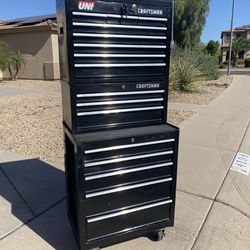 Craftsman Tool Box 65”H 26.5”W 18”D For Sale