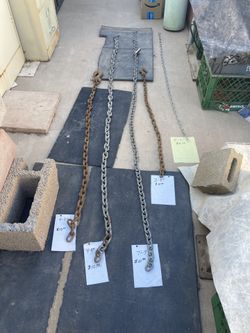 Chains. Some With Hooks. 19 Ave & Thunderbird