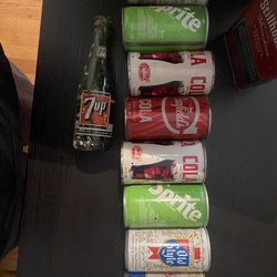 Old Soda And Beer Cans