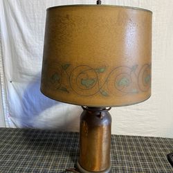Vintage Americana Cooper Table Lamp