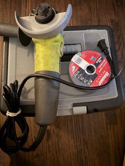 Ryobi corded grinder and cutting wheels asking 50 firm don’t need