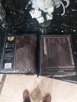 Window Curtain Size 55"×84