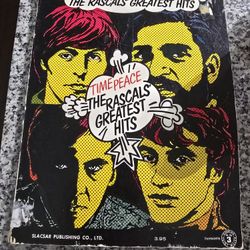 Vintage 1960s Rascals Sheet Music Book