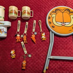 Garfield Collectible Items Individual Or All Stool SOLD