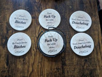Coasters - Ceramic - NEW