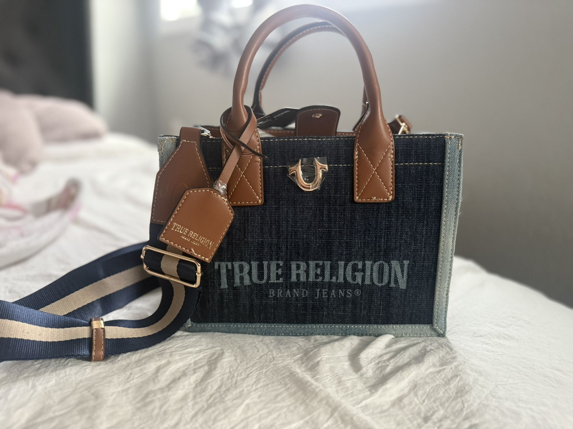 True Religion denim Bag