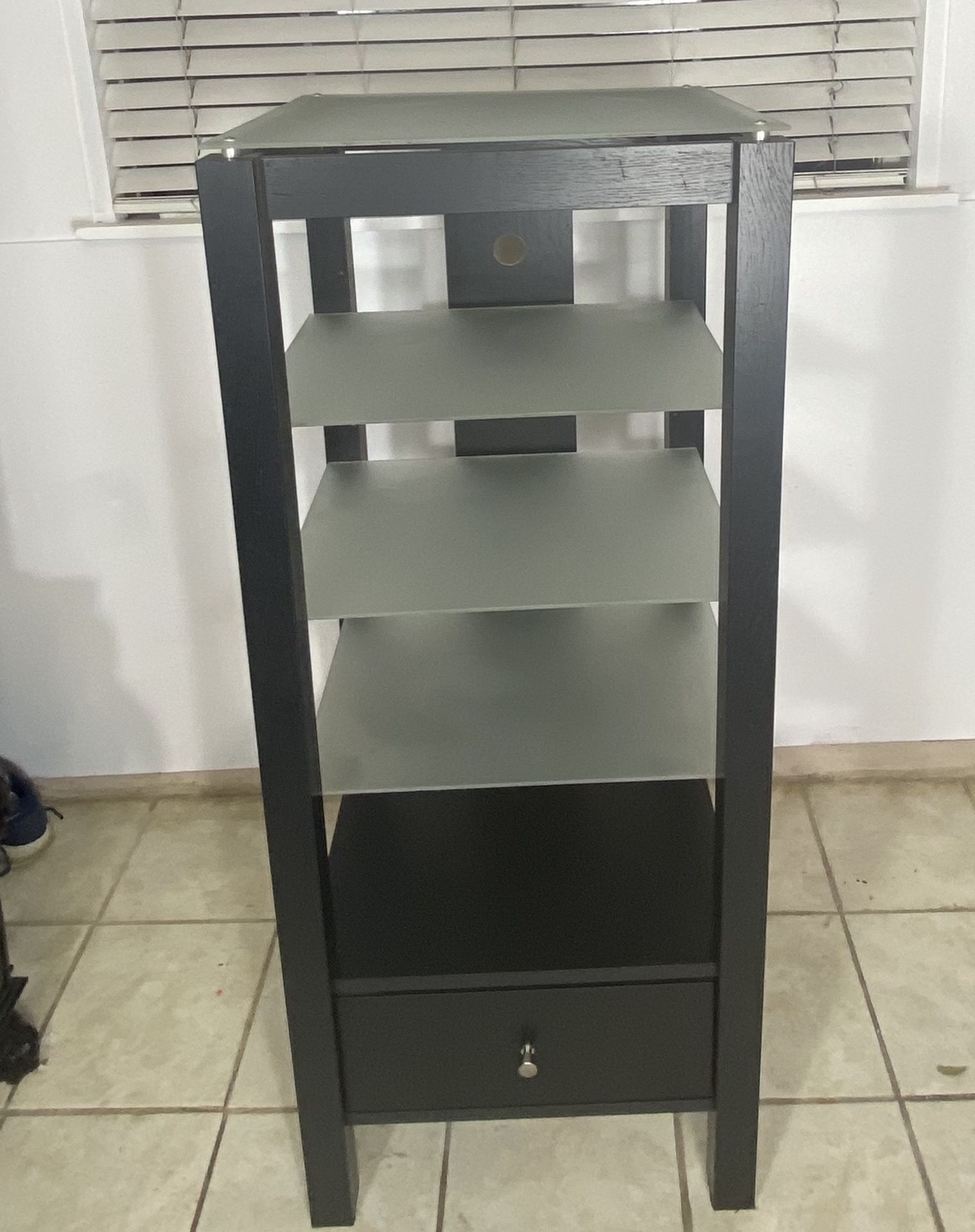 Curio Cabinet - Storage Cabinet - Glass Shelves