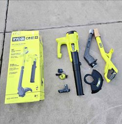 RYOBI 18V Weed Eater String Trimmer And Leaf Blower 250cfm KIT