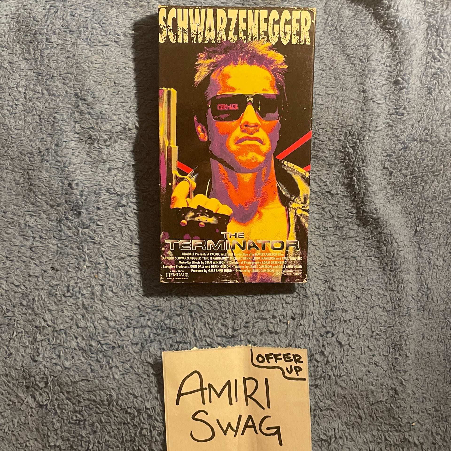 The Terminator VHS Set