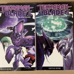 1998 Tekkaman Blade II: Stage 2 and 3 - Brand New Sealed Anime VTG VHS Tapes