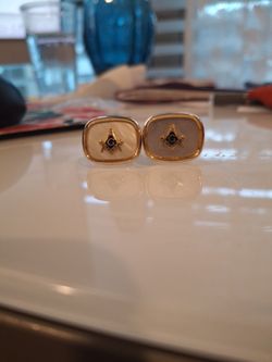 Masonic Square and Compass Cufflinks