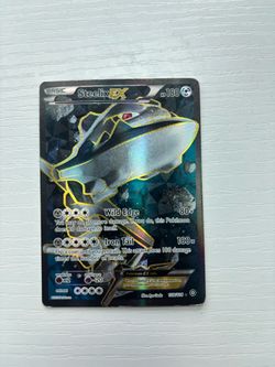 Steelix EX 108/114 Full Art Ultra Rare XY Steam Siege Pokemon Card
