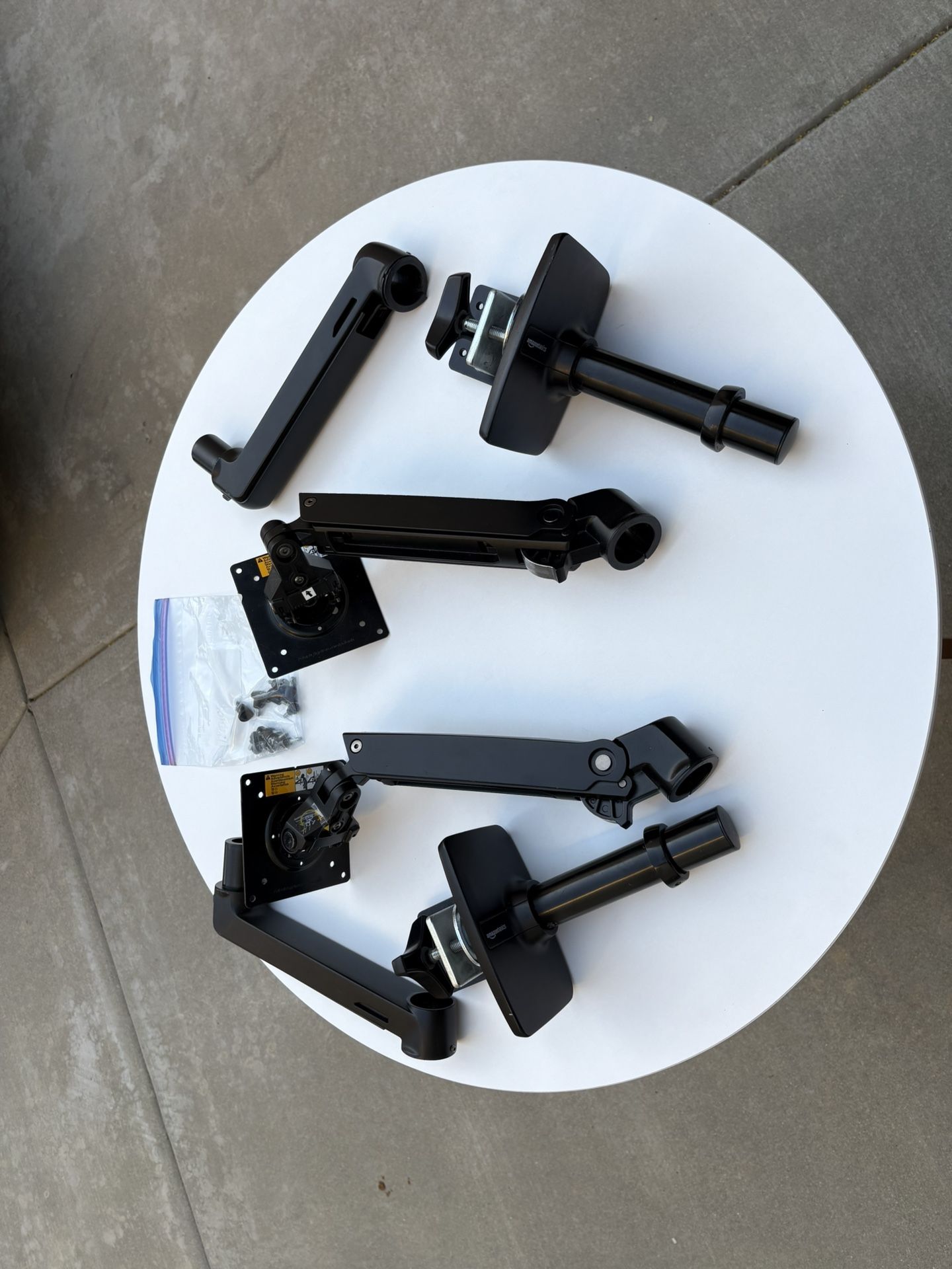 2 Amazon Basics Monitor Arms - Single Monitor Mounts - $35 Each