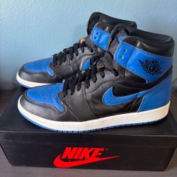Air Jordan 1 Retro OG Royal 2017 Size 11 With Box  Size: 11  Authentic 2017 Nike Air Jordan 1 Retro High OG