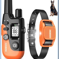 Shock Collar for Dogs - 4200FT Dog Training Collar with Remote for 15-120lbs Medium Large Dog, with LED Light IPX8-Waterproof Rechargeable E-Collar wi