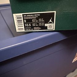 Air Jordan 4 Retro. Green And White 