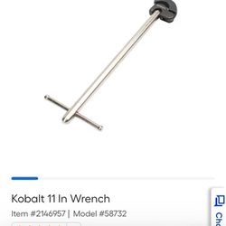 Kobalt 11- In Basin Wrench 