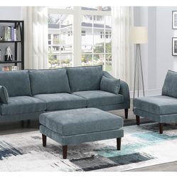 Gray Modular Sofa Set 