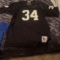 NFL Authentic Mitchell & Ness Throwback Bo Jackson Jersey