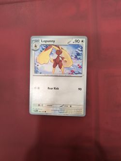 Lopunny PRE Pokemon Card