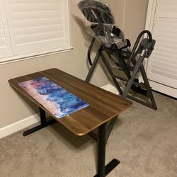 (COMBO DEAL)Desk Table And Inversion Table