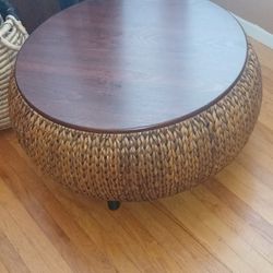 100$for nice Hide away compartment. basket table