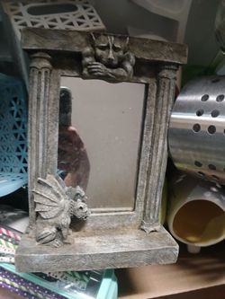 Gargoyle small mirror